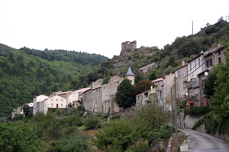 Vue du Bourg de la commune de Citou