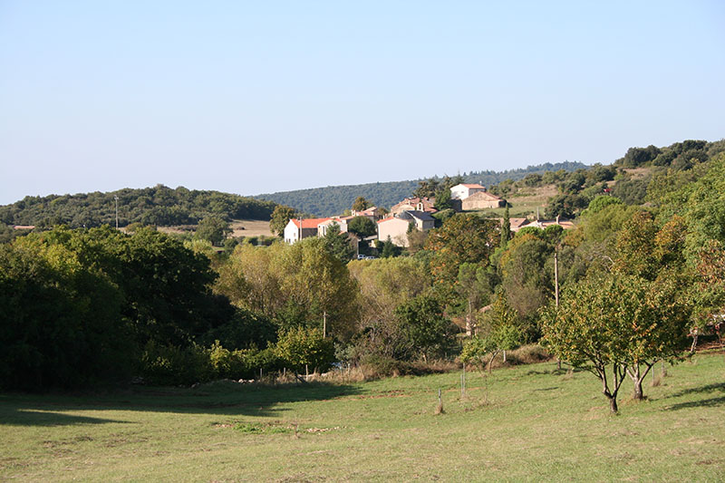 Vue du Bourg de la commune de Vélieux